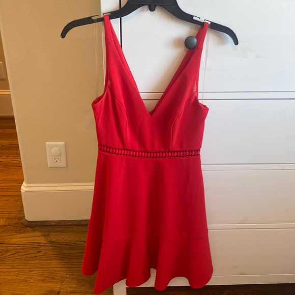 Red dress worn once - Picture 1 of 1